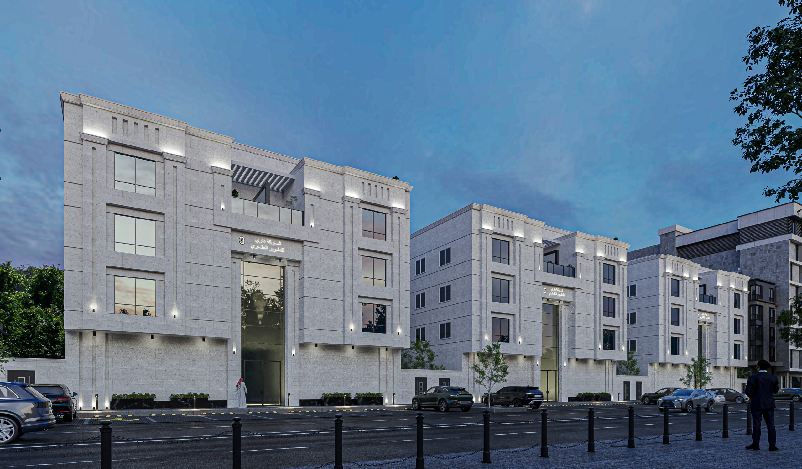 منظور جانبي - ليلي